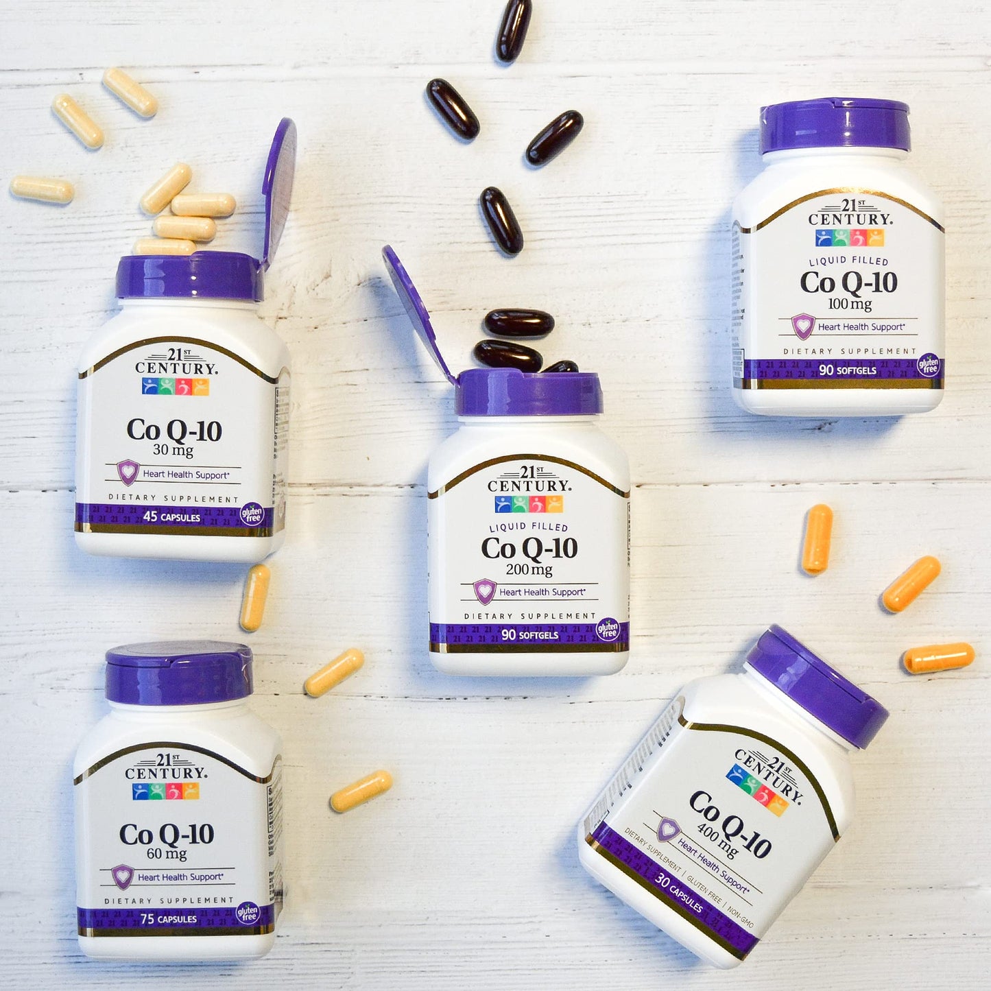 Pre-Order | Arrives in 5–10 Days – 21st Century Co Q10 60 mg Capsules, 75 Count