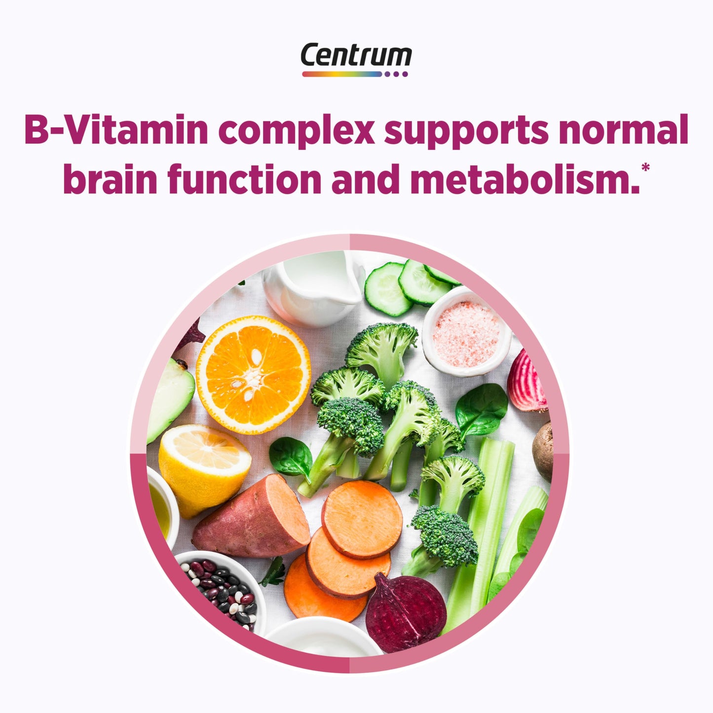 Pre-Order | Arrives in 5–10 Days – Centrum Complete Multivitamin Supplement + Hot Flash Support Menopause Support Tablets, with Clinically Studied geniVida, 30 Count