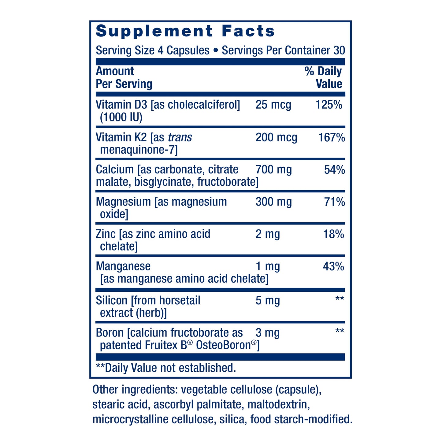 Pre-Order | Arrives in 5–10 Days – Life Extension Bone Restore + Vitamin K2 Vitamins & Minerals Maintain Bone Health & Strength - Fortifying Nutrients Calcium, D3 & Important Bone Building Minerals - Non-GMO, Gluten-Free -120 Capsules