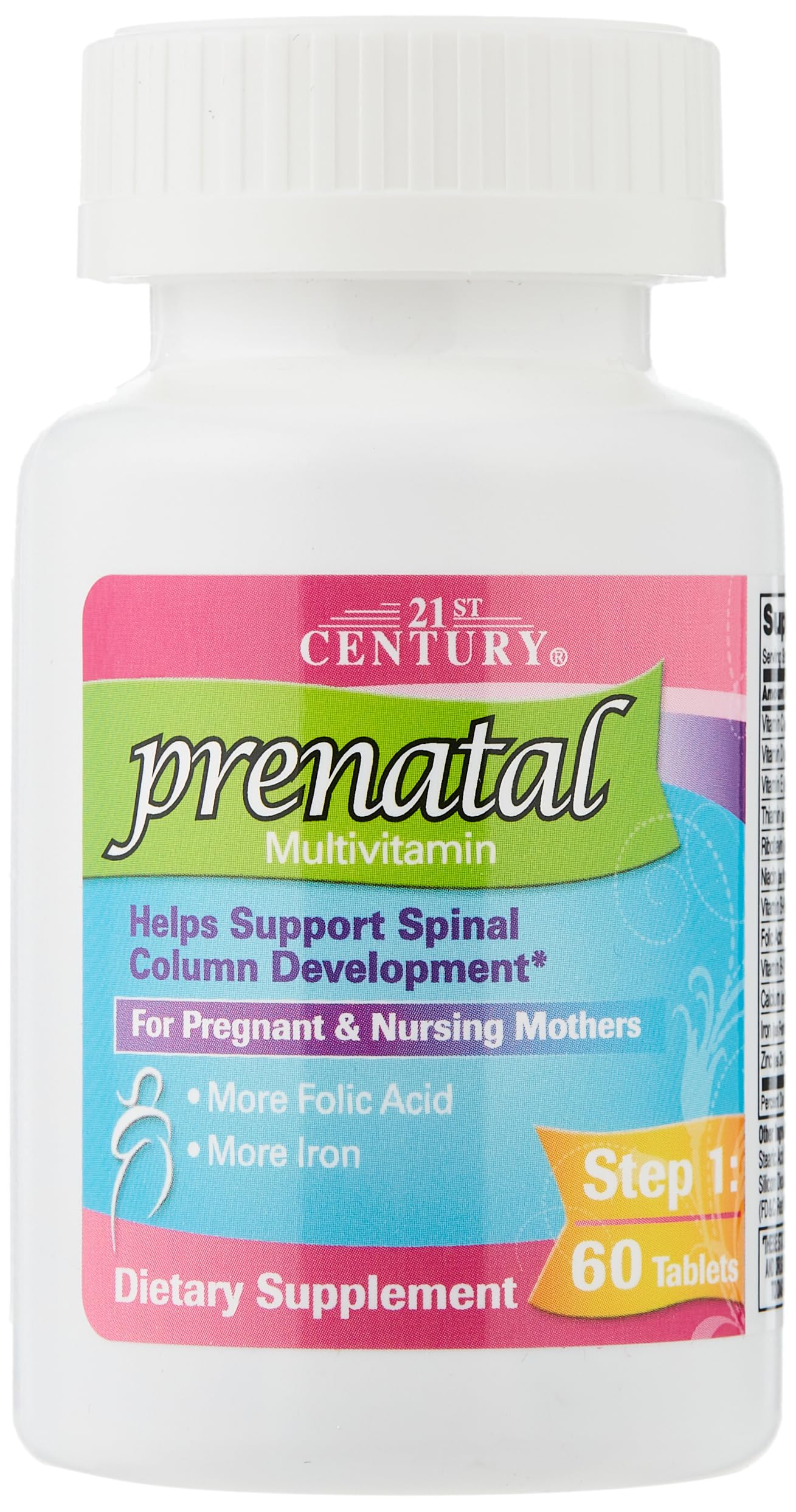 Pre-Order | Arrives in 5–10 Days – 21st Century Prenatal with DHA, Tablets and Softgels, 120 Count