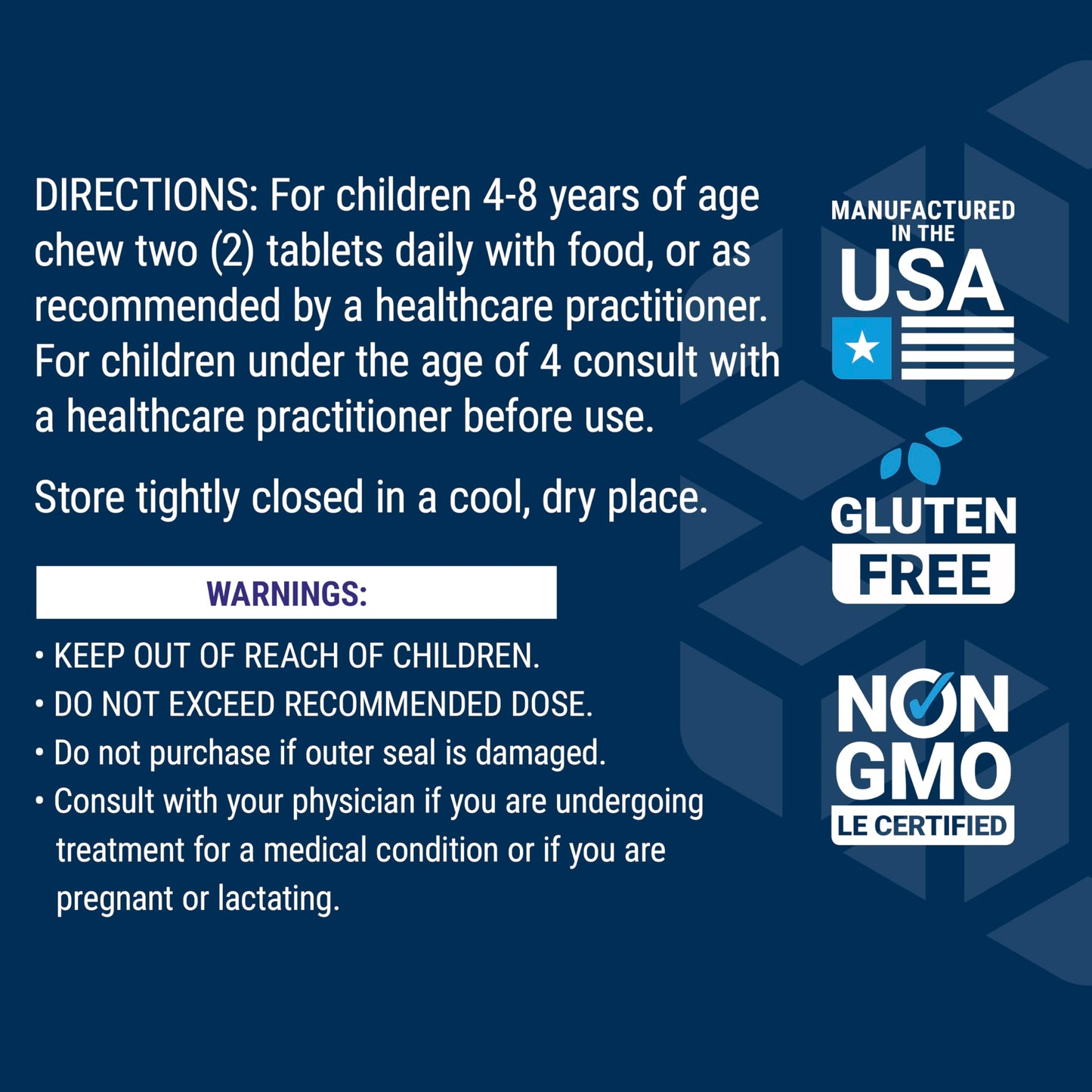 Pre-Order | Arrives in 5–10 Days – Life Extension Children's Formula Mix™, multivitamin for Kids, 18 Essential Vitamins and Minerals, Berry Flavored with no Added Sucrose, Gluten-Free, Non-GMO, 120 chewable Tablets