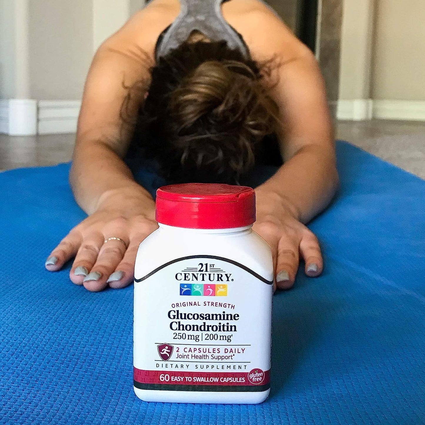 Pre-Order | Arrives in 5–10 Days – 21st Century Glucosamine Chondroitin 250/200mg - Original Strength, 60 Count