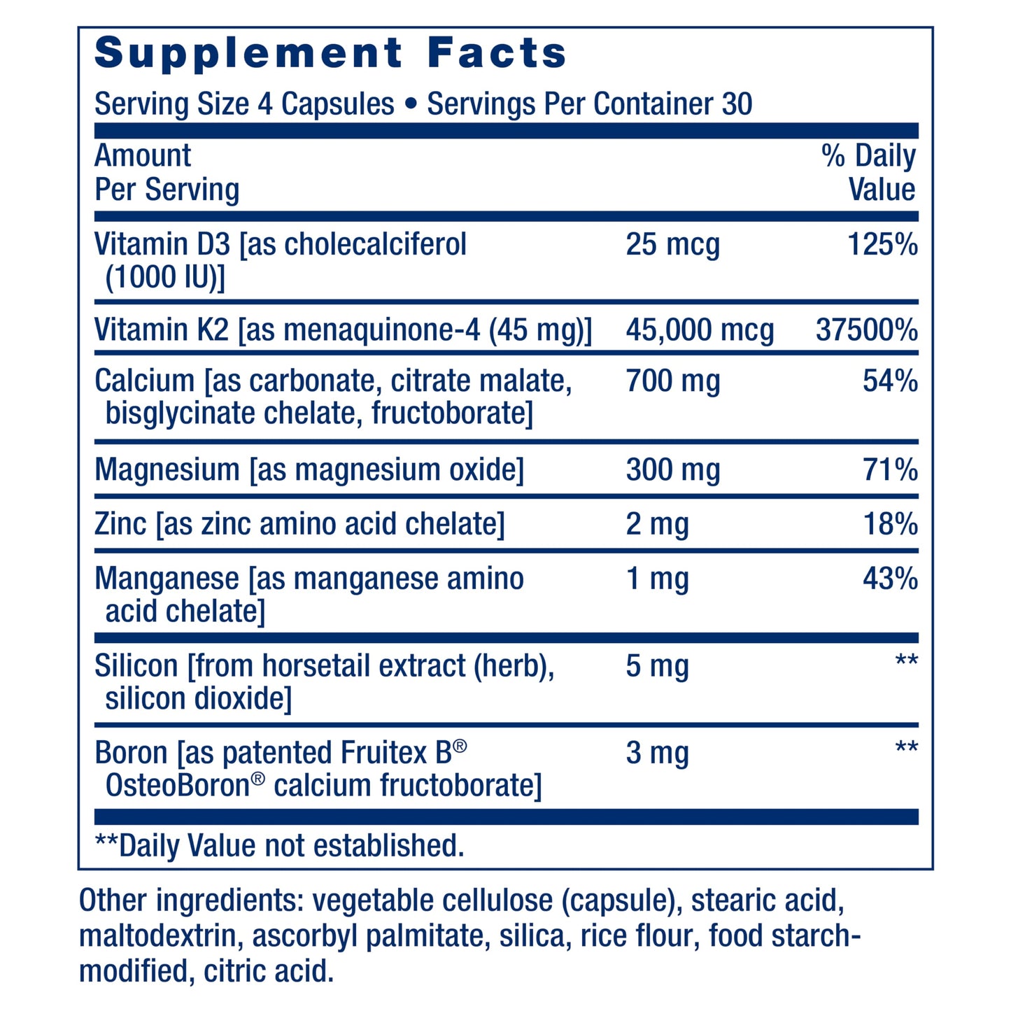 Pre-Order | Arrives in 5–10 Days – Life Extension Bone Restore Elite Calcium Supplement with Super Potent K2, Calcium, Vitamin D3, Magnesium, Boron, zinc, Vitamin K2, for Bone Health, Gluten-Free, Non-GMO, 120 Capsules