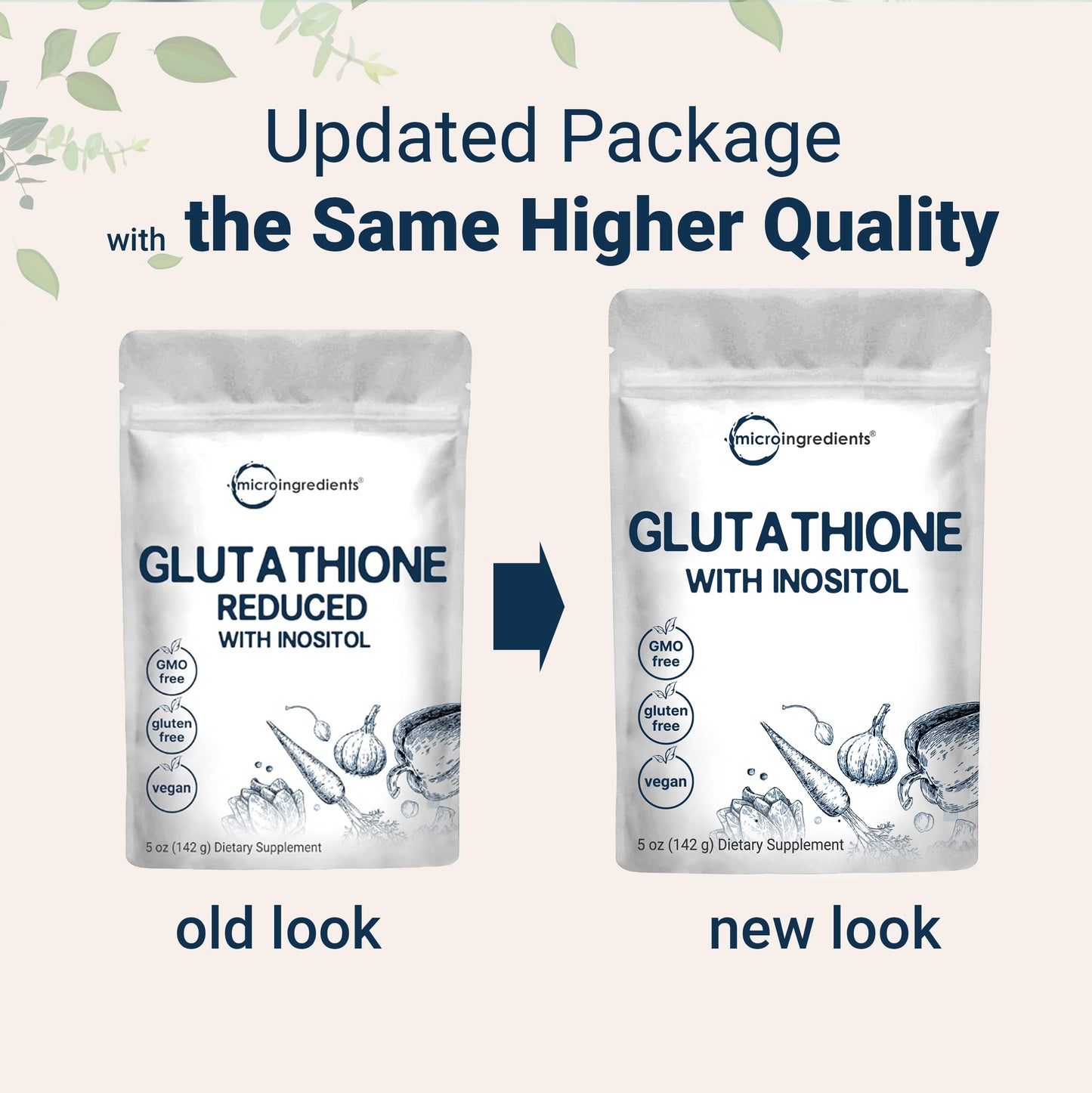 Pre-Order | Arrives in 5–10 Days – Glutathione Supplement, Pure Glutathione Reduced Powder with Inositol, 5 Ounce (9 Months Supply), 2 in 1 Formula, Powerful Ingredients for Antioxidants, Supports Liver Function, Vegan