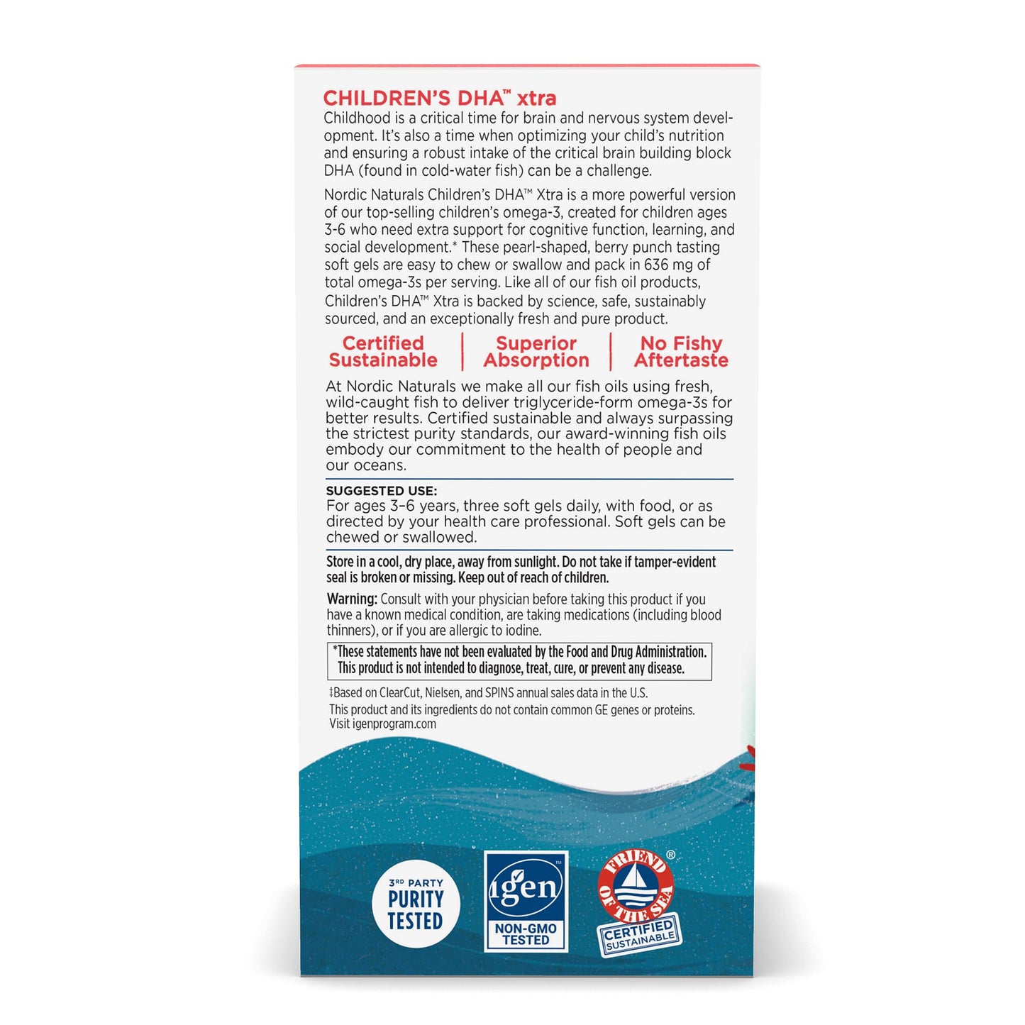 Pre-Order | Arrives in 5–10 Days – Nordic Naturals Children’s DHA Xtra, Berry Punch - 90 Mini Chewable Soft Gels for Kids - 636 mg Omega-3s EPA & DHA - Cognitive & Immune Function, Learning, Social Development - Non-GMO - 30 Servings