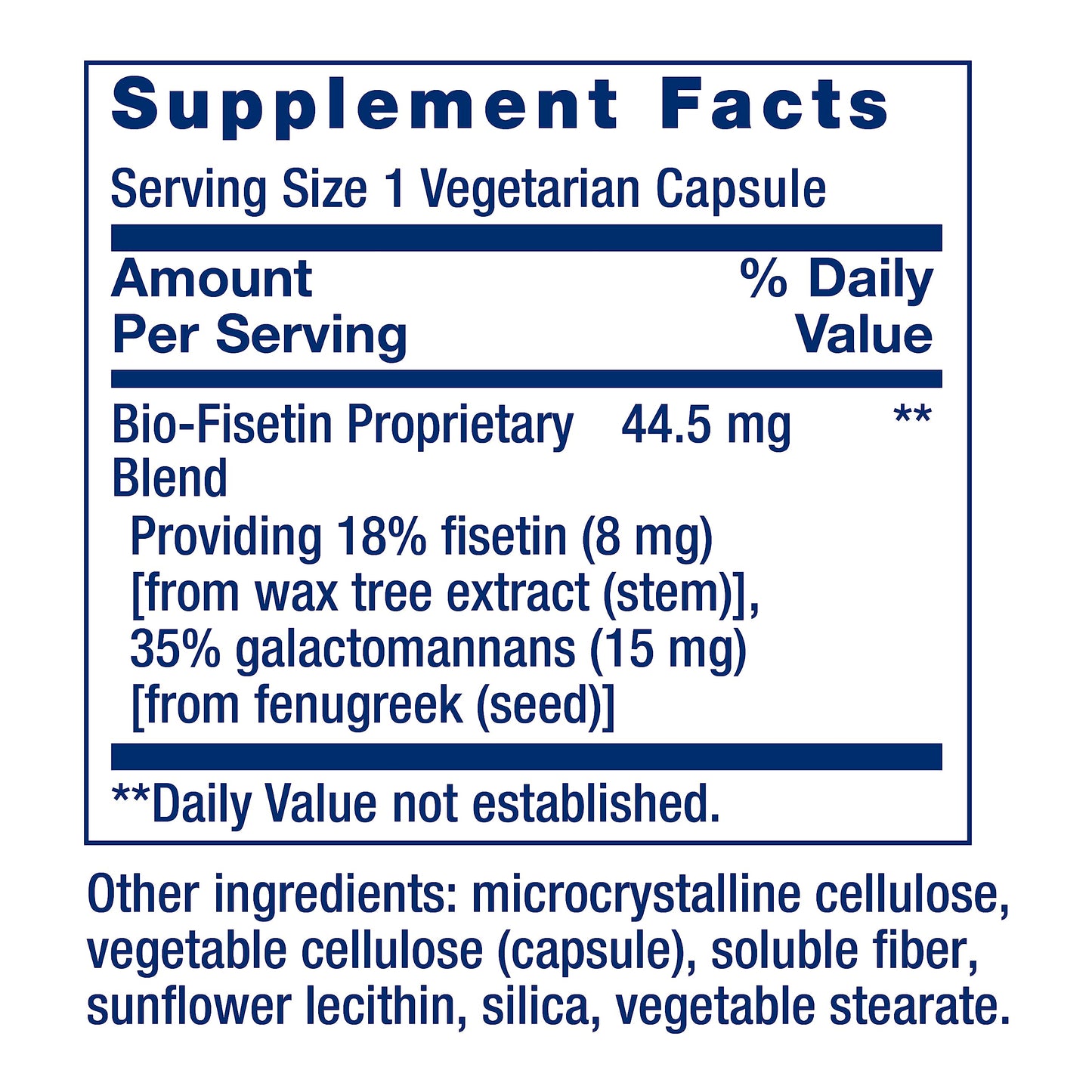 Pre-Order | Arrives in 5–10 Days – Life Extension Bio-Fisetin, Fisetin, galactomannans from Fenugreek Seed, Cellular Health, Cognitive Health, Longevity, Gluten-Free, Vegetarian, Non-GMO, 30 Vegetarian Capsules
