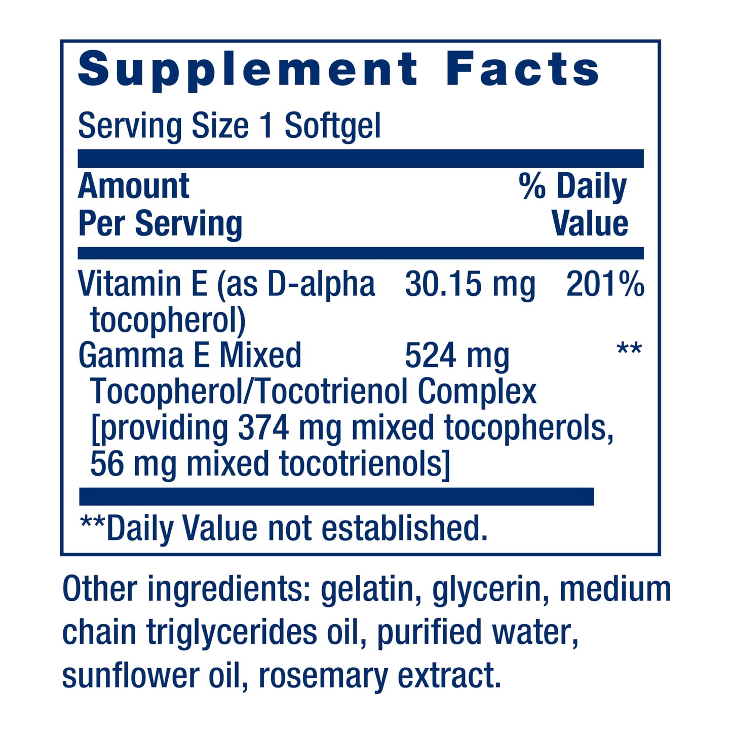 Pre-Order | Arrives in 5–10 Days – Life Extension Gamma E Mixed Tocopherols & Tocotrienols – Complete Vitamin E Spectrum, Antioxidant Protection – Non-GMO, Gluten-Free – 60 Softgels