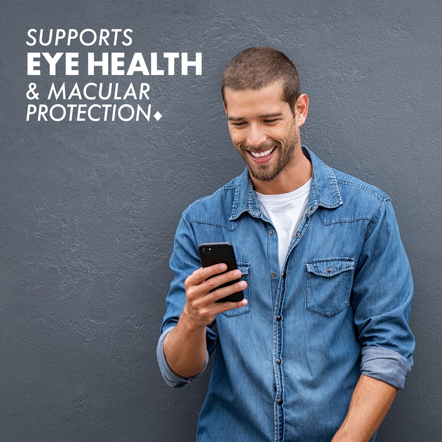 Pre-Order | Arrives in 5–10 Days – Bluebonnet Nutrition Eye Care Macular & Blue, Eye Health & Blue Light Support*, Vegan, Kosher-Certified, Gluten-Free, Dairy-Free, 60 Vegetable Capsules, 30 Servings