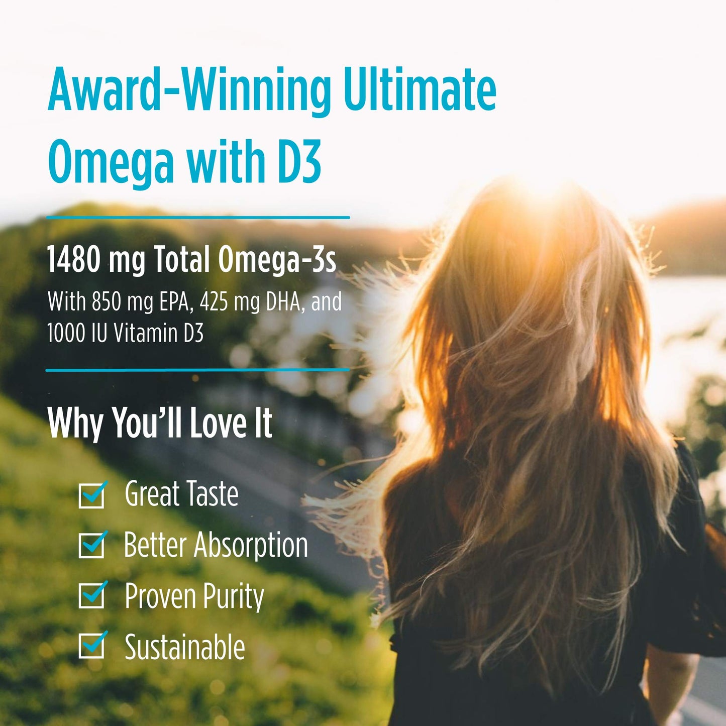 Pre-Order | Arrives in 5–10 Days – Nordic Naturals Ultimate Omega Xtra, Lemon Flavor - 60 Soft Gels - 1480 mg Omega-3 + 1000 IU Vitamin D3 - EPA & DHA - Brain, Heart, & Immune Health - 30 Servings