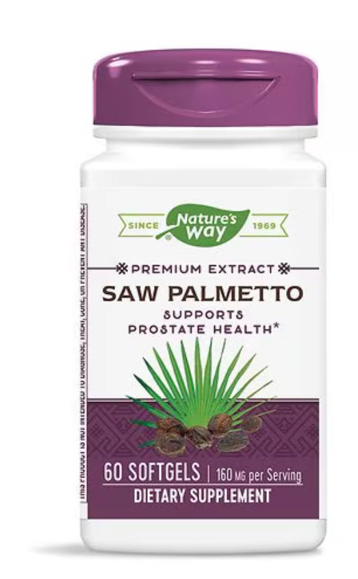 NATURE’S WAY SAW PALMETTO SOFTGEL