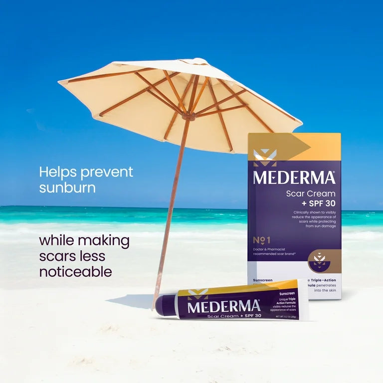 MEDERMA + SPF 30 SCAR CREAM