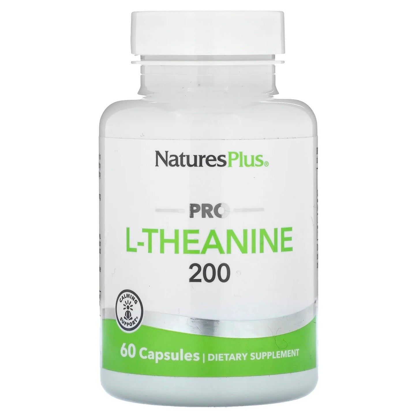 Pre-Order | Arrives in 5–10 Days – NaturesPlus
Pro L-Theanine 200, 200 mg, 60 Capsules