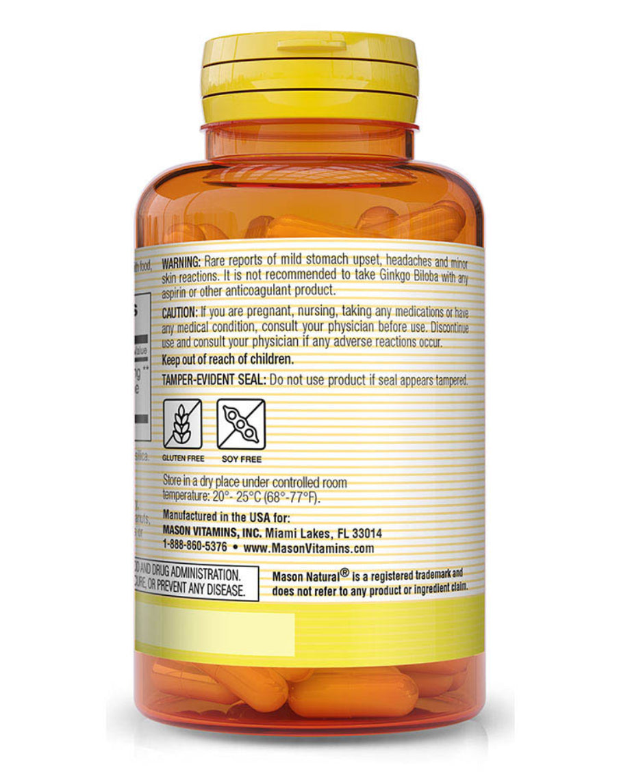 MASON NATURAL GINKGO BILOBA