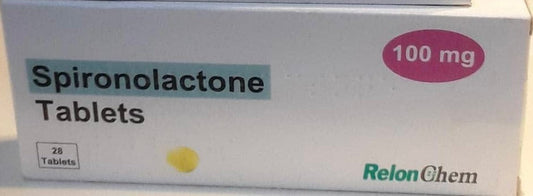 SPIRONOLACTONE 100MG, 28 TABLETS (RELONCHEM)