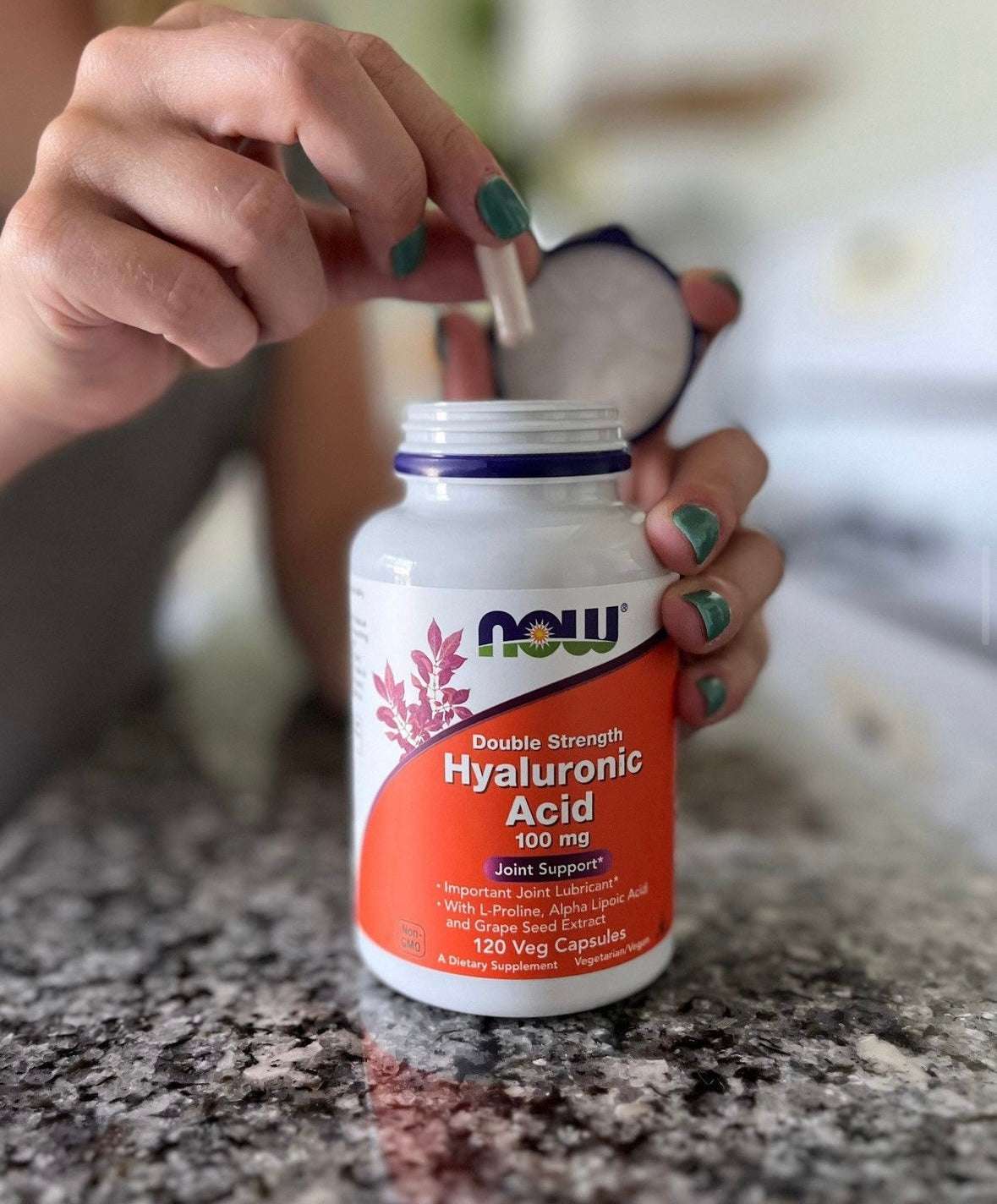 NOW HYALURONIC ACID 50MG