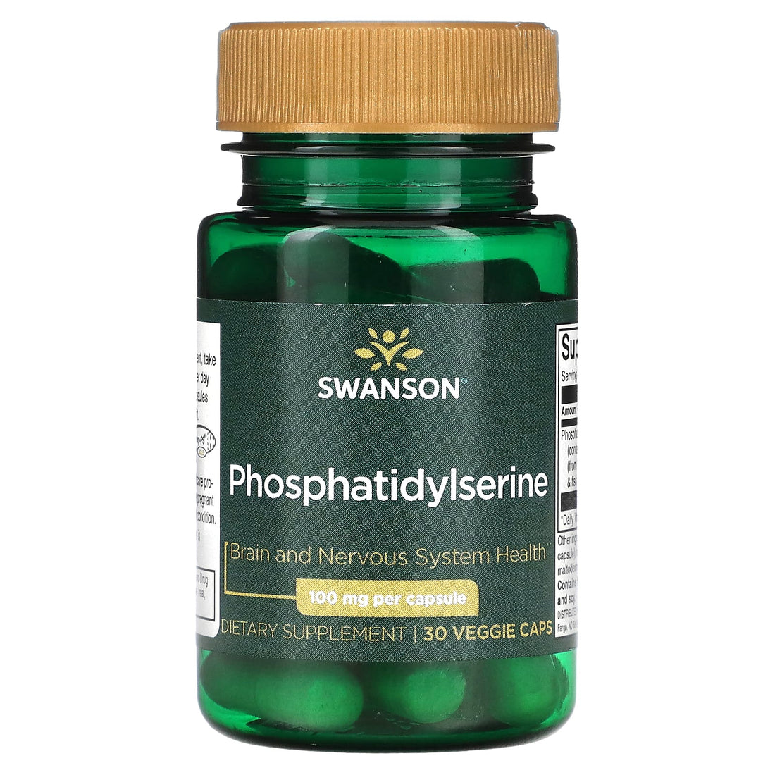 Swanson Phosphatidylserine 100 mg - 30 Veggie Caps | Pre-Order – Caplet