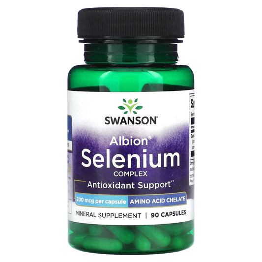Pre-Order | Arrives in 5–10 Days – Swanson
Albion Selenium Complex, 200 mcg , 90 Capsules