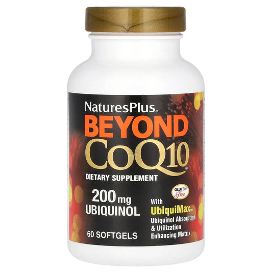 Pre-Order | Arrives in 5–10 Days – NaturesPlus
Beyond CoQ10, 200 mg, 60 Softgels