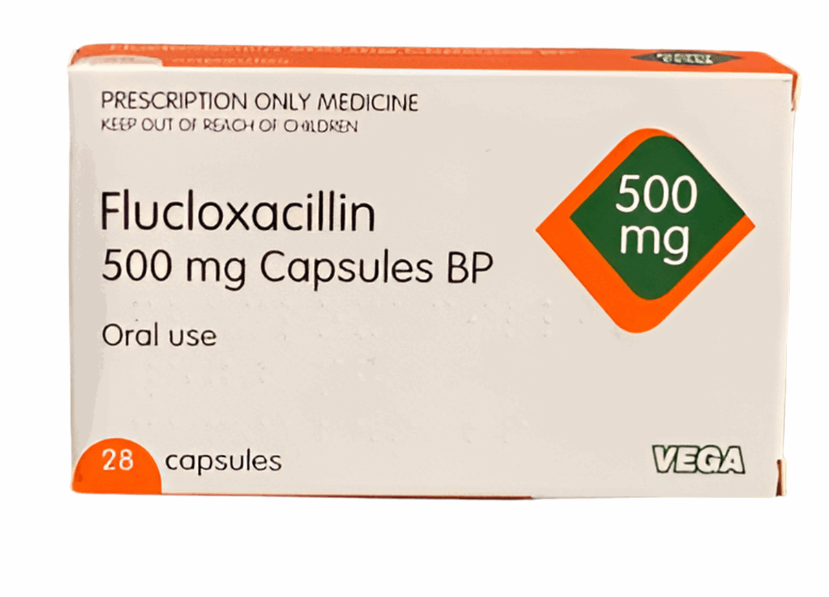 FLUCLOXACILLIN 500MG CAPSULES [VEGA]