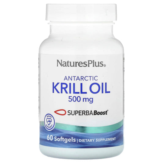 Pre-Order | Arrives in 5–10 Days – NaturesPlus
Antarctic Krill Oil, 500 mg, 60 Softgels