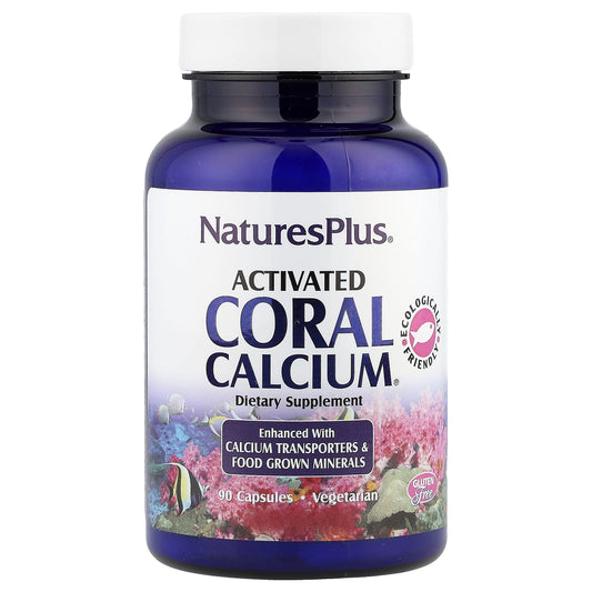 Pre-Order | Arrives in 5–10 Days – NaturesPlus
Activated Coral Calcium®, 90 Capsules