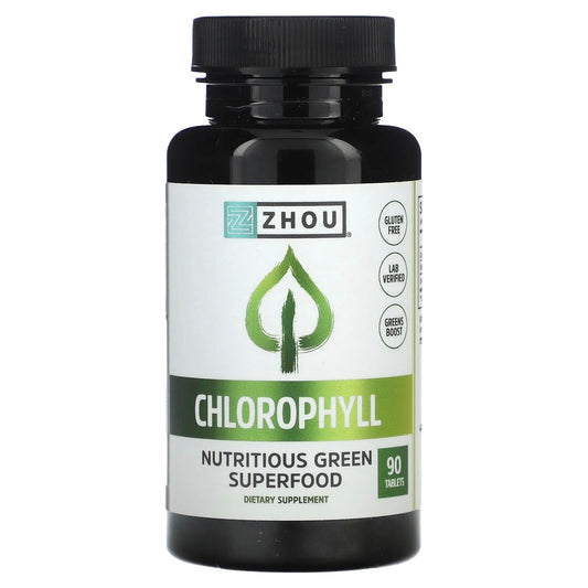 Pre-Order | Arrives in 5–10 Days – Zhou Nutrition
Chlorophyll, 90 Tablets