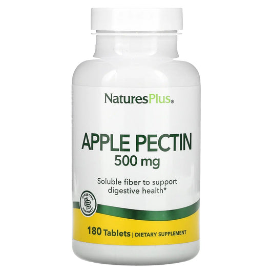 Pre-Order | Arrives in 5–10 Days – NaturesPlus
Apple Pectin, 500 mg, 180 Tablets
