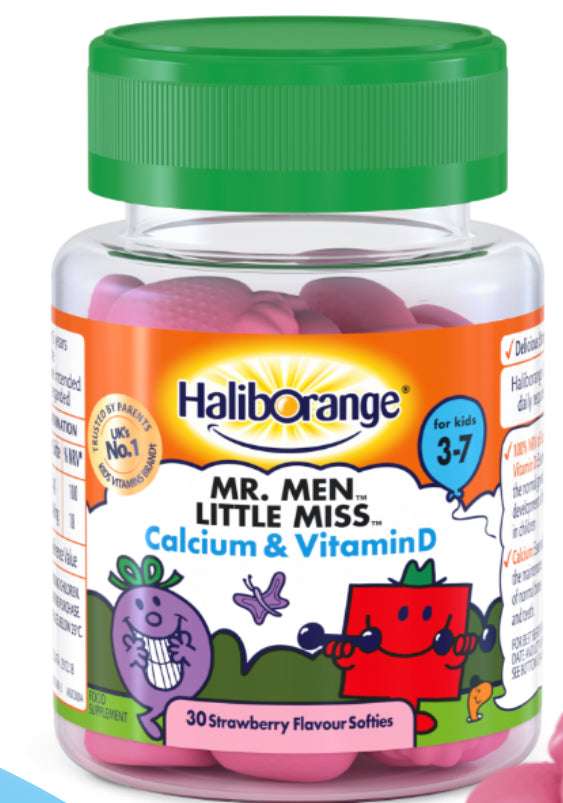 HALIBORANGE CALCIUM AND VITAMIN D SOFTIES
