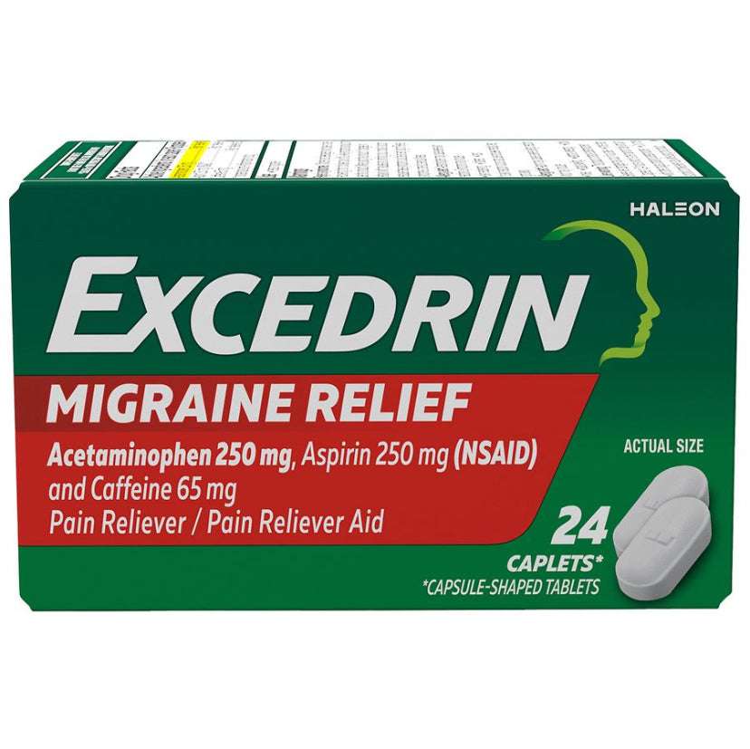 EXCEDRIN MIGRAINE RELIEF CAPLETS