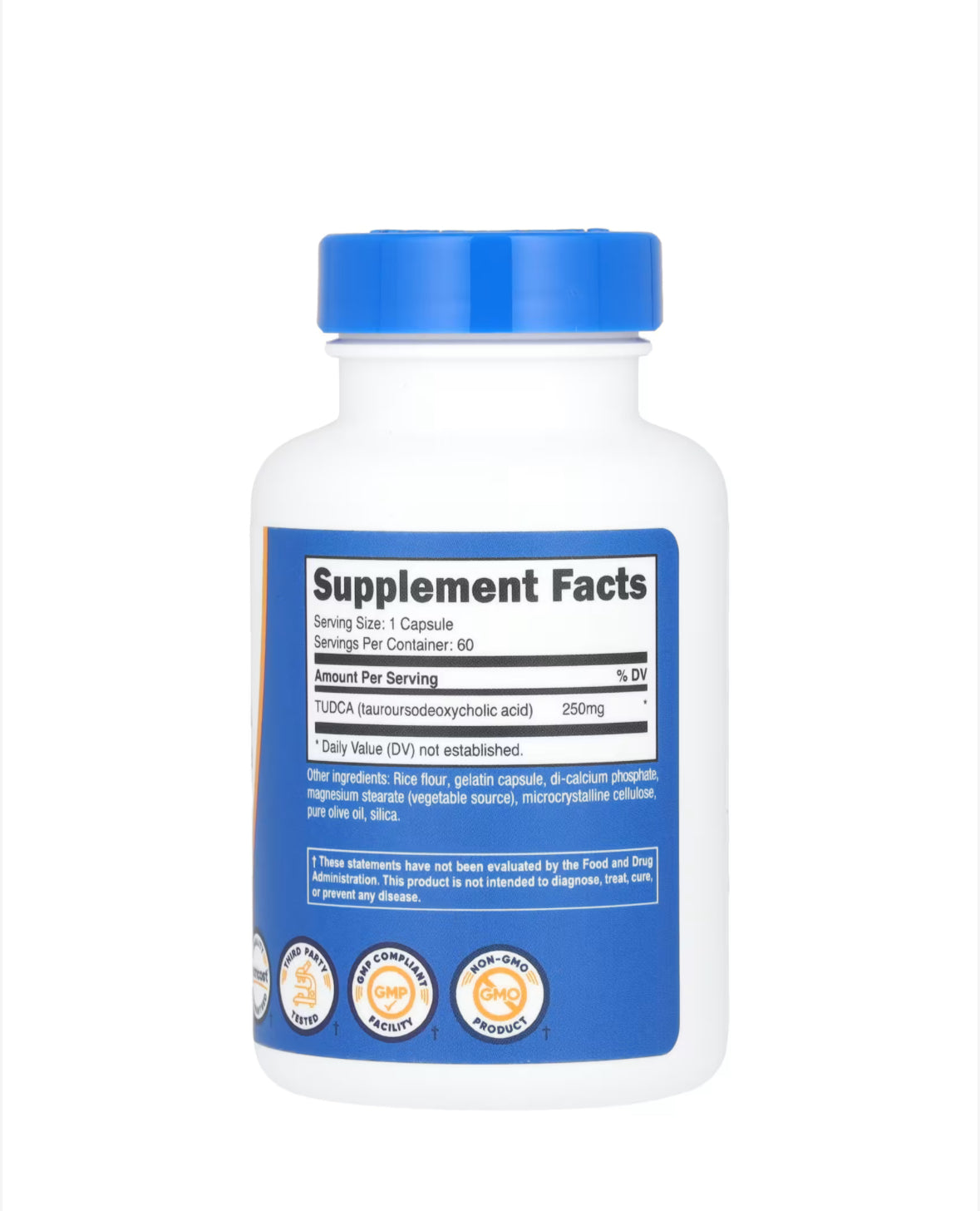 Pre-Order | Arrives in 5–10 Days –
NUTRICOST TUDCA 250MG, 60 CAPSULES