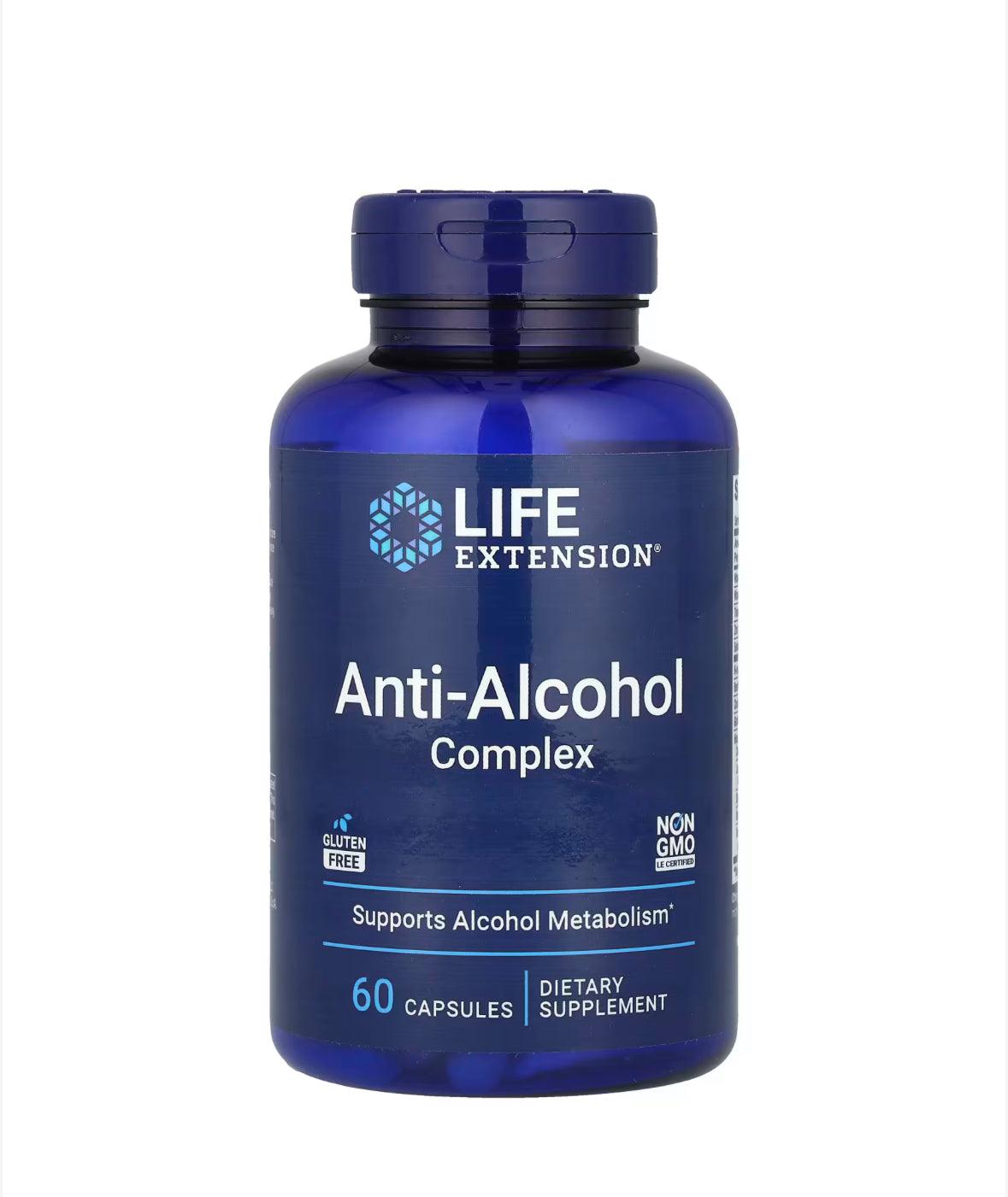 Pre-Order | Arrives in 5–10 Days –
LIFE EXTENSION ANTI-ALCOHOL COMPLEX