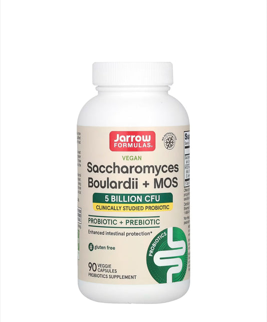 Pre-Order | Arrives in 5–10 Days –
JARROW FORMULAS VEGAN SACCHAROMYCES BOULARDII + MOS