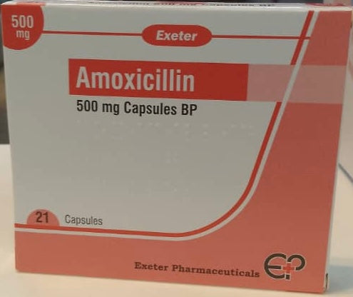 AMOXICILLIN 500MG CAPSULES (21 CAPSULES)