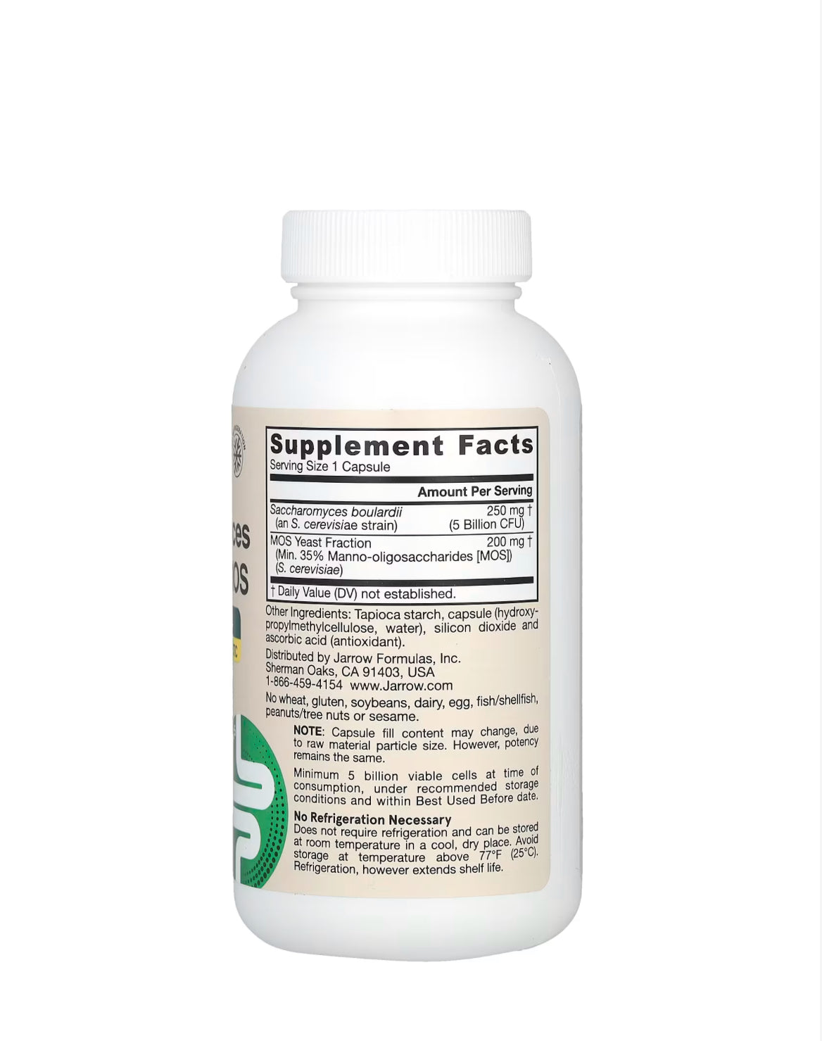 Pre-Order | Arrives in 5–10 Days –
JARROW FORMULAS VEGAN SACCHAROMYCES BOULARDII + MOS