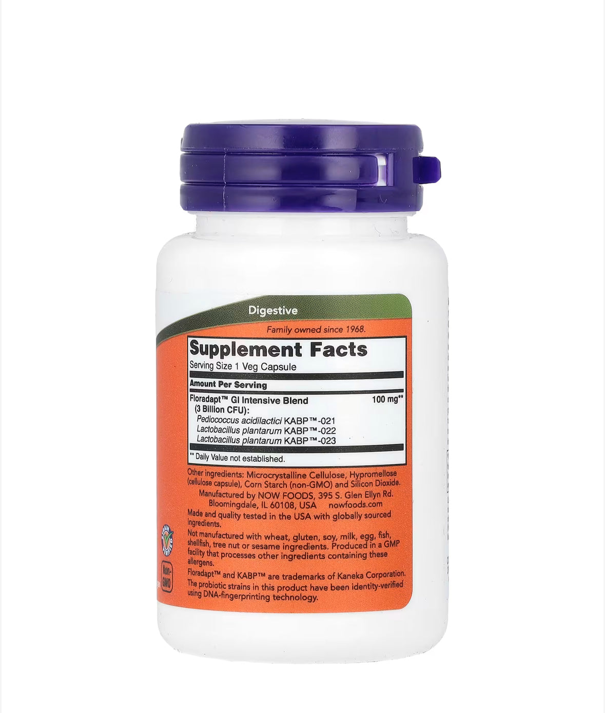 Pre-Order | Arrives in 5–10 Days –
NOW INTESTINAL BACTERIA SUPPORT