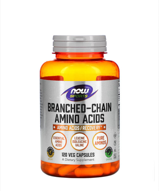 Pre-Order | Arrives in 5–10 Days –
NOW SPORTS BRANCHED-CHAIN AMINO ACIDS