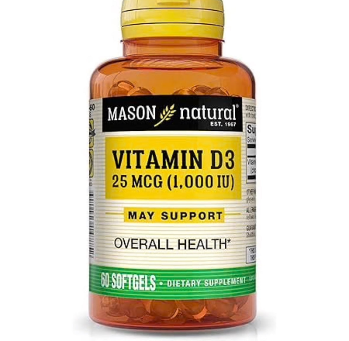 MASON NATURAL VITAMIN D3