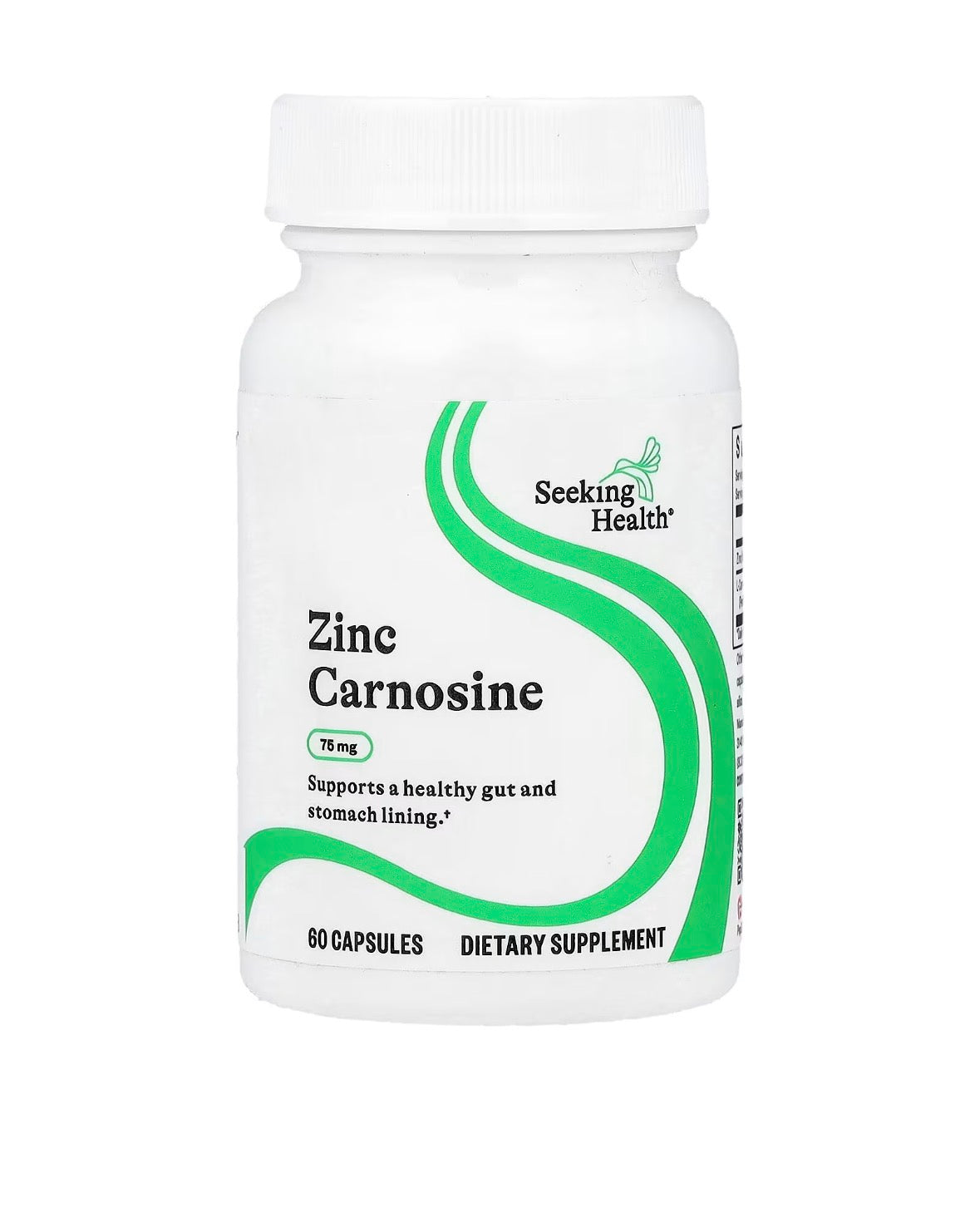 Pre-Order | Arrives in 5–10 Days – Seeking Health Zinc Carnosine, 60 Vegetarian Capsules