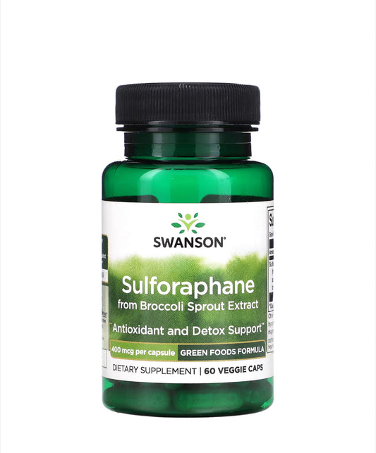 Pre-Order | Arrives in 5–10 Days – SWANSON SULFORAPHANE FROM BROCCOLI SPROUT EXTRACT