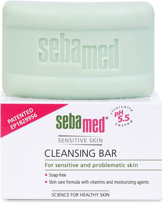 SEBAMED SENSITIVE SKIN CLEANSING SOAP-FREE BAR