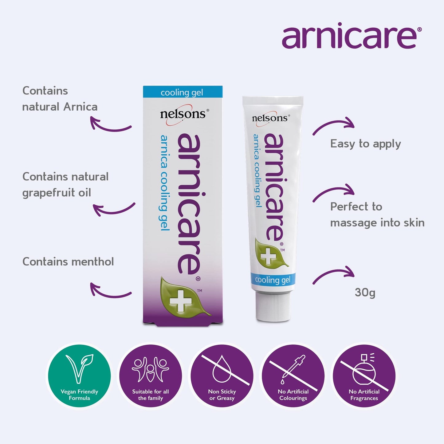 NELSONS ARNICARE ARNICA COOLING GEL