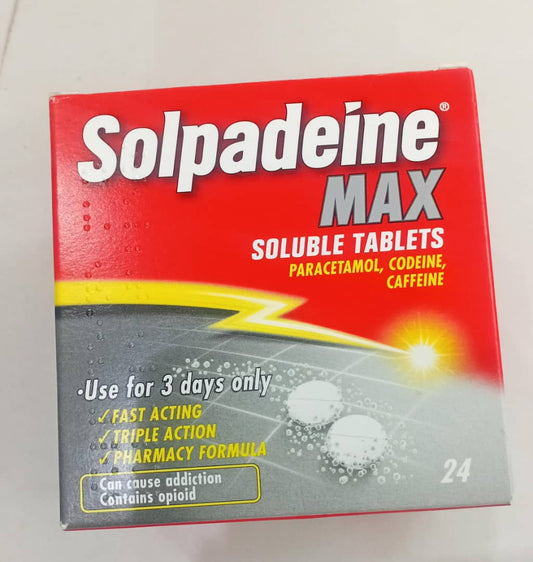 SOLPADEINE MAX SOLUBLE TABLETS