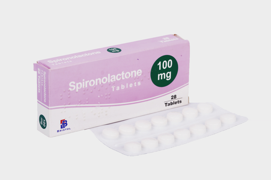SPIRONOLACTONE 100MG, 28 TABLETS (BRISTOL)
