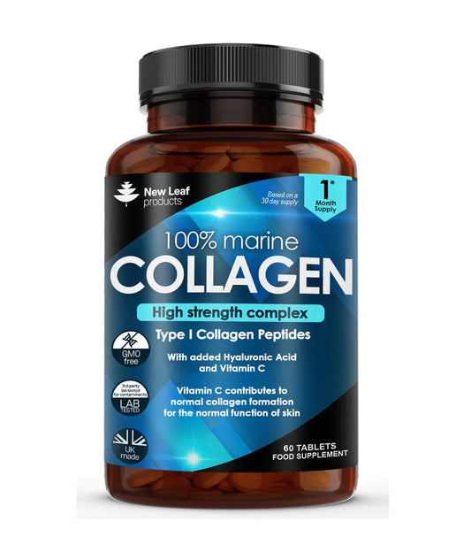 NEW LEAF COLLAGEN HIGH STRENGTH COMPLEX, 60 TABLETS