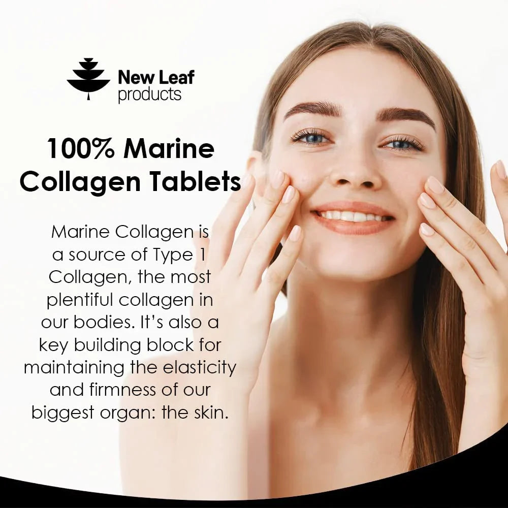 NEW LEAF COLLAGEN HIGH STRENGTH COMPLEX, 60 TABLETS