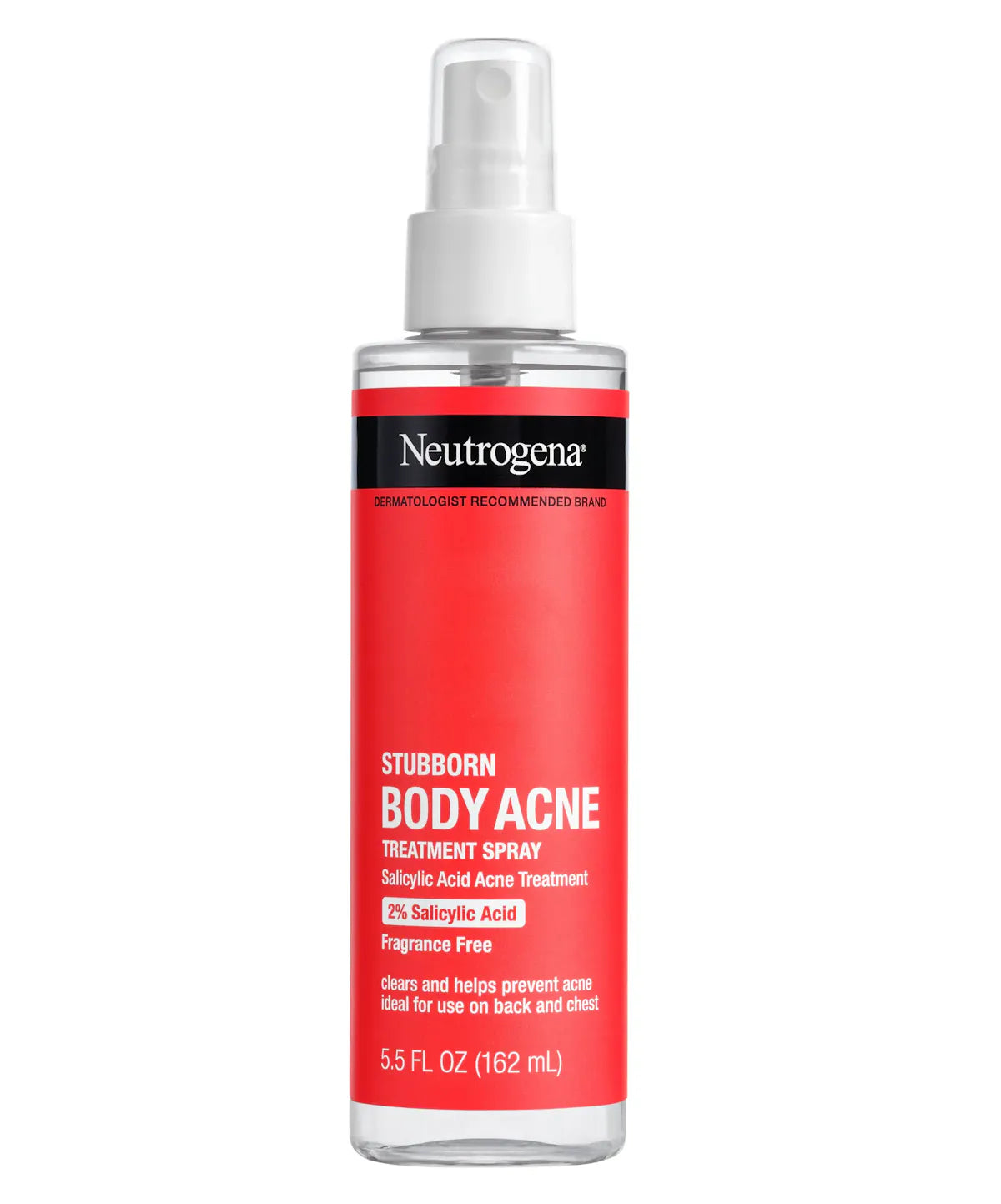NEUTROGENA STUBBORN BODY ACNE TREATMENT SPRAY 162ML