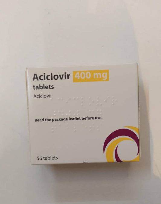 ACICLOVIR 400MG, 56 TABLETS