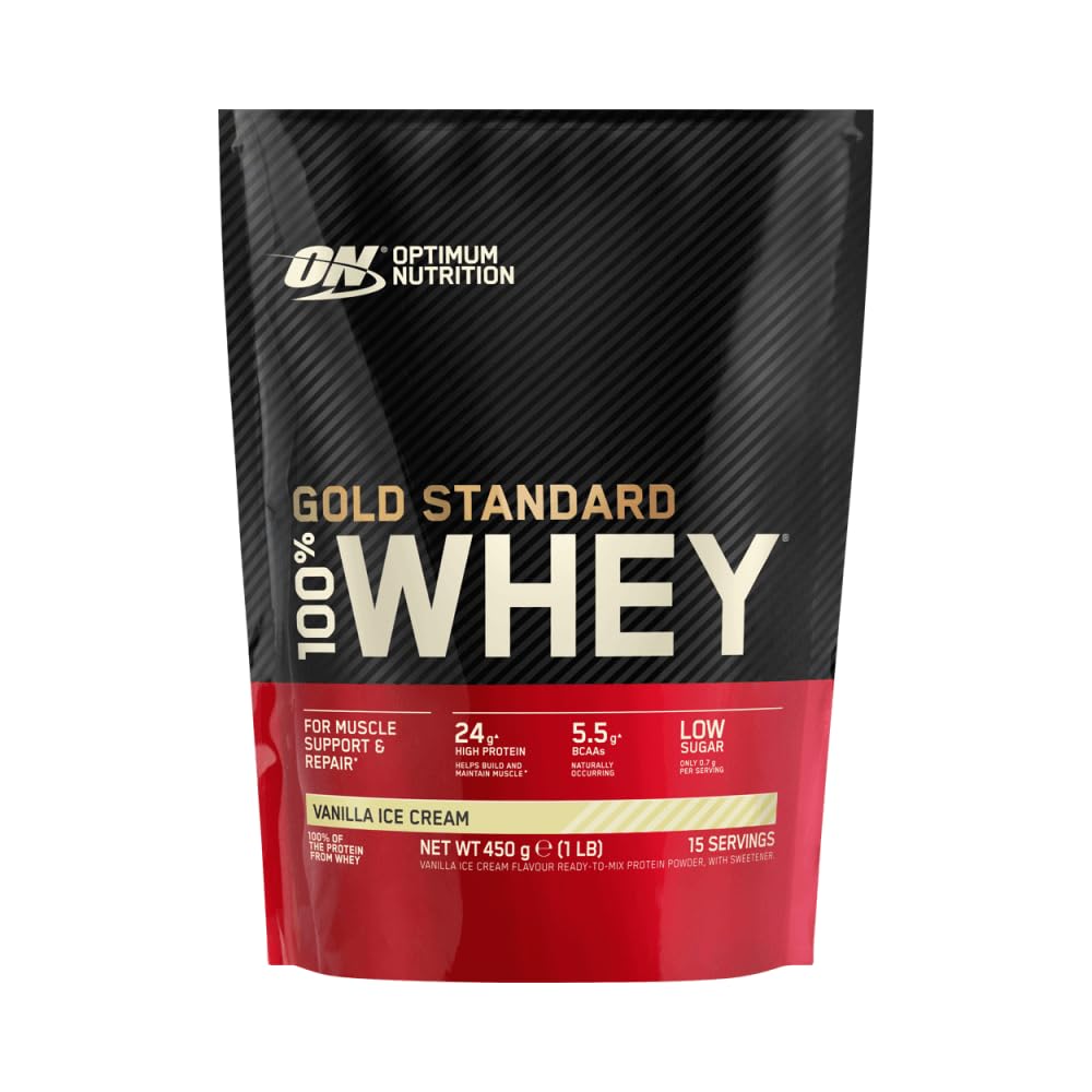 GOLD STANDARD WHEY, VANILLA ICE CREAM FLAVOR