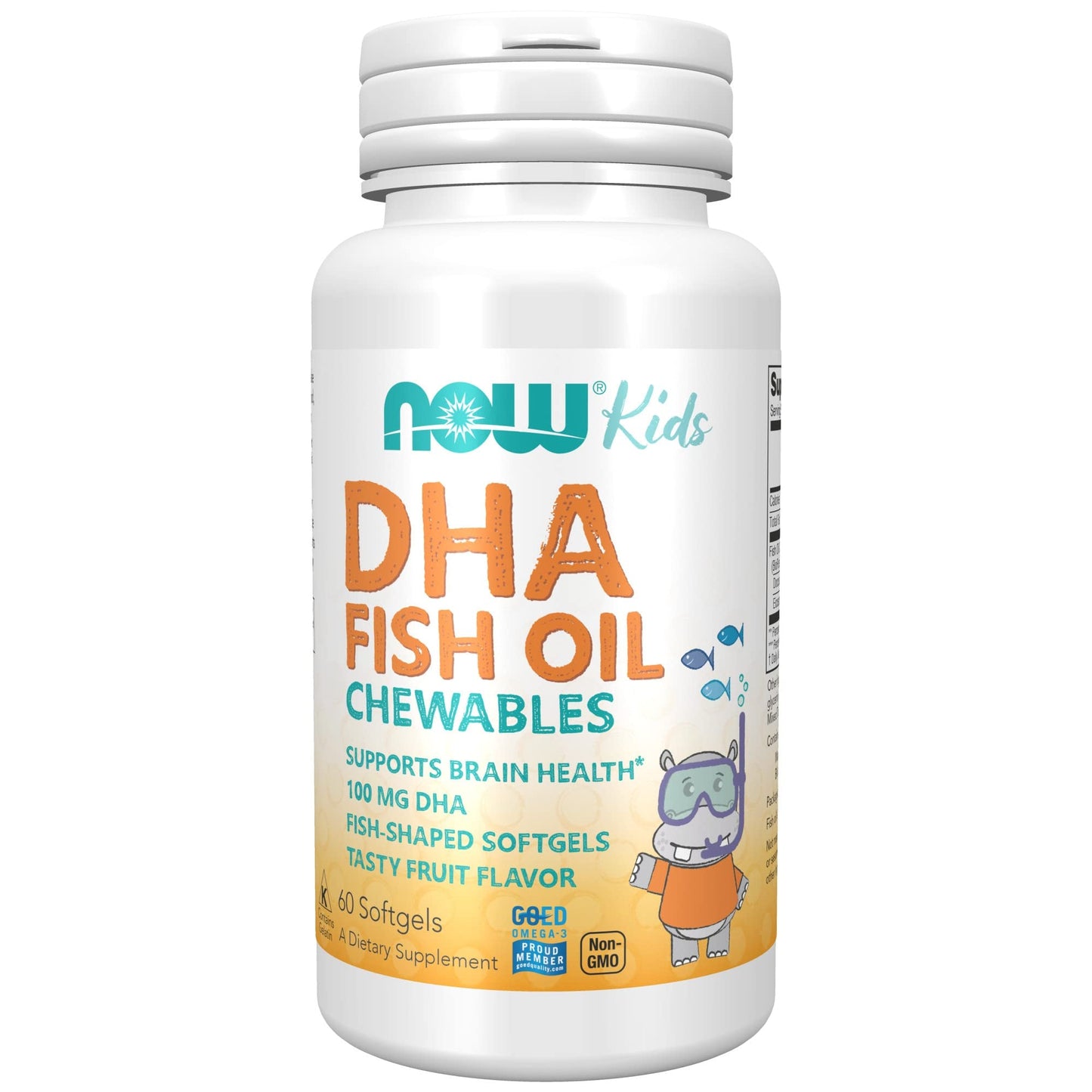 NOW KIDS DHA FISH OIL CHEWABLES