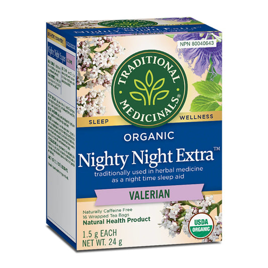 TRADITIONAL MEDICINALS ORGANIC NIGHTY NIGHT EXTRA